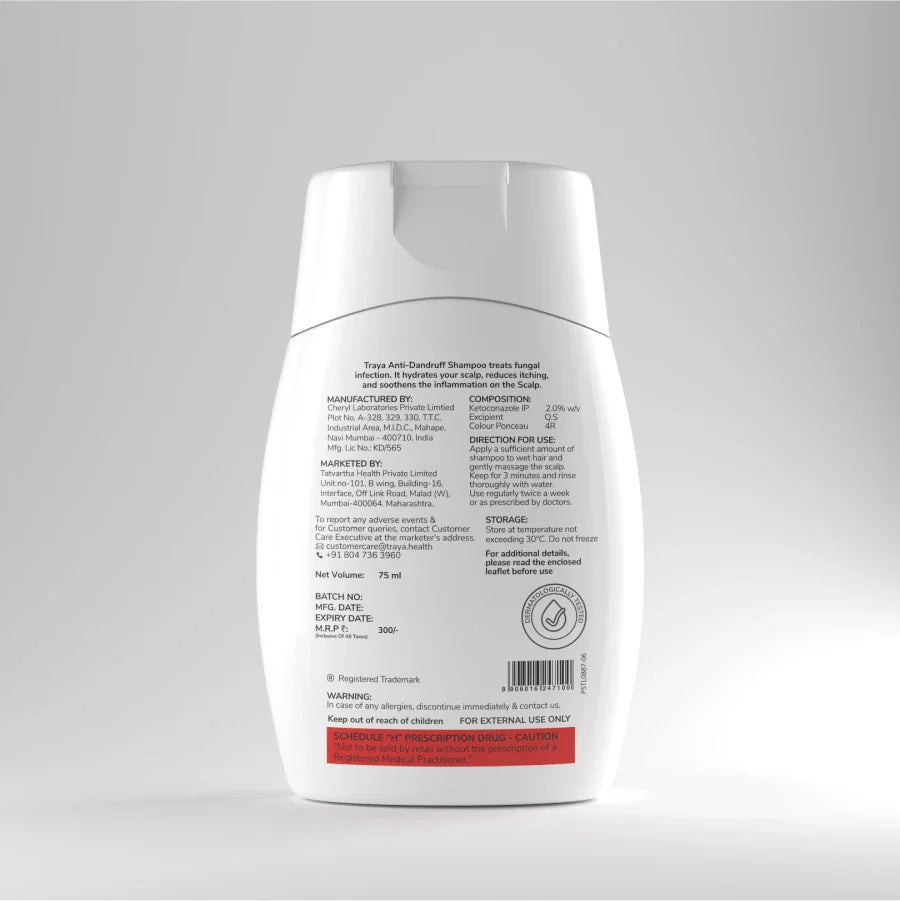Anti-Dandruff Shampoo with Ketoconazole